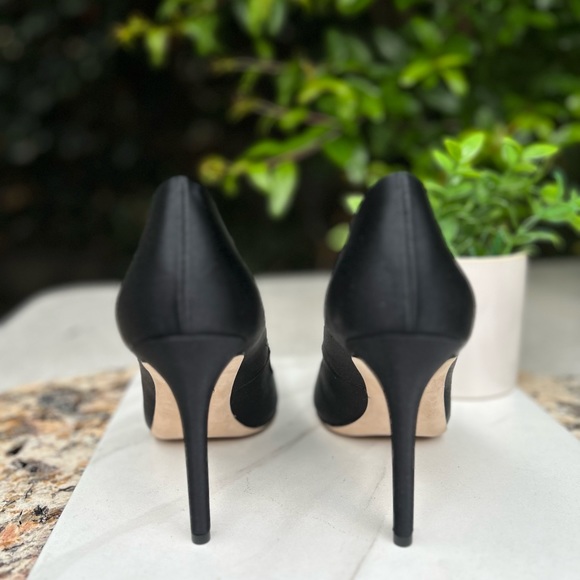 Badgley mischka black Cher Crystal Embellished Pump size 9 new - Picture 6 of 16